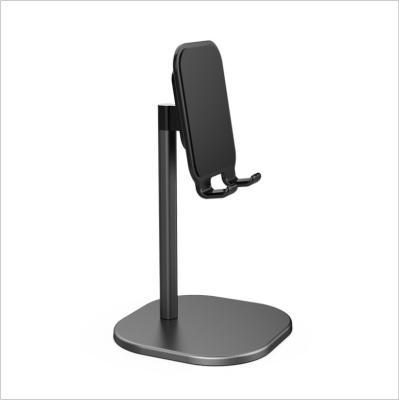 China Adjustable Pedestal Phone Metal Holder Horizontal Aluminum Alloy Phone Desk Stand, Factory Price for sale