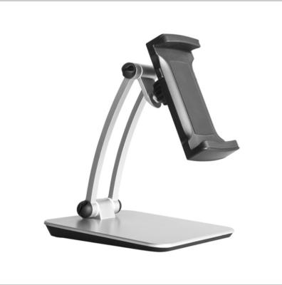 China Adjustable Arm Folding Universal Anti-Slip Phone Desk Stand for iPad Desktop Aluminum Alloy Tablet Stand for sale