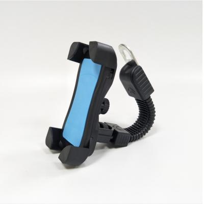 China Adjustable Motorcycle Phone Silicone Bicycle Handlebar Bike Mobile Phone Holder for sale