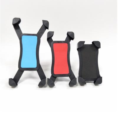 China 360 Degree Rotating 360 Rotation Adjustable Silicone Motor Mountain Bike Mount Smartphone Mobile Phone Holder Hot Selling for sale