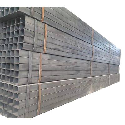 China Cheap Gas Pipe Factory Sales Ms Pipe Welded Steel Pipes Carbon Square /rectangular Hollow Section Galvanized Steel Tubes In China for sale