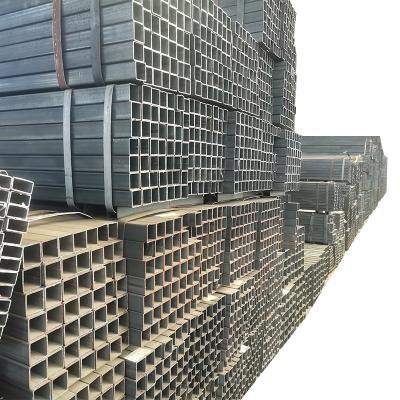 China Building Contructions Cheap Price ASTM A53 Zinc Coated Hot Dipped Q235 Q345 Gi Pipe Hollow Section Rectangular Square Round Galvanized Steel Tube for sale