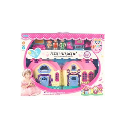 China Girls House Diy Attic Apartments Dollhouse Miniature Dollhouse Set Kit Puzzle Opener Toy for sale