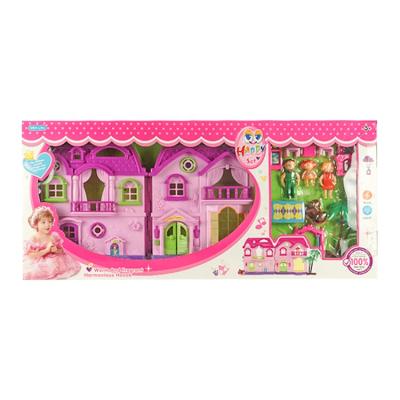 China Miniature Girls House Diy Dollhouse Dollhouse Set Kit Puzzle Open Toy with Light and Sound for sale