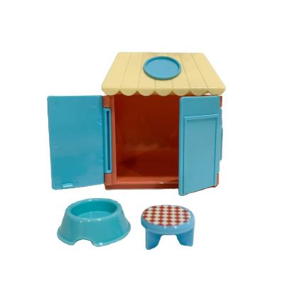 China Pet Play Set Mini House With Surprise Dolls , Small House Play Set Miniature for sale