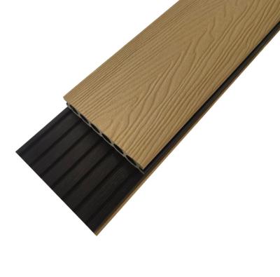 China Co Extruded Wood Plastic Composite Wood Deck Boards Outdoor Garden Decoration Weather Resistance for sale