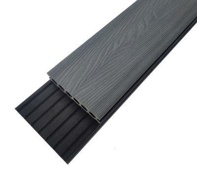 China Lightgray Waterproof Corrosion Prevention Outdoor Wood Plastic Composite Decking for sale