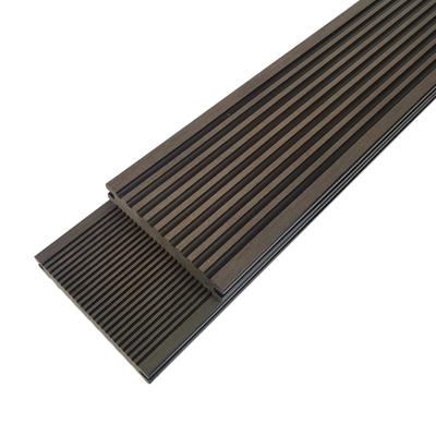 China Hide Frame Plastic Crack Resistant WPC Terrace Board Wood Deck Terrace for sale