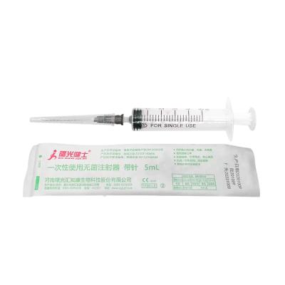 China Safe Disposable Plastic Syringe With Needle 60ml Luer Lock Accept OEM en venta