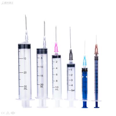 China Wholesale High Quality Manufacturing Line 5ml Disposable Syringe With Needle en venta