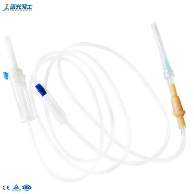 China Medical Intravenous Disposable Infusion Set Micro Accept OEM Individual Pack for sale