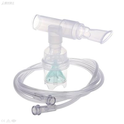 China EO Sterile PVC Disposable Nebulizer Nasal Oxygen Mask Removable Battery for sale