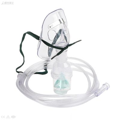 China EO Sterile PVC Disposable nebulizing diffuser best nebulizer machine price Nebulizer Mask for sale