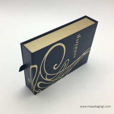 China Handmade Custom Luxury Magnetic Closure Book Shape Gift Box For Perfume for sale