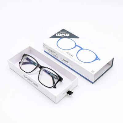 China Handmade Custom Eyeglass Packaging Box Sunglasses Box Sliding Gift Box For Glasses for sale