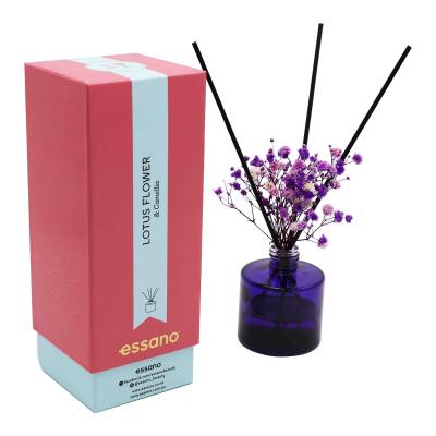 China Recycled Materials Custom Gift Packaging Box For Aromatherapy In Lid And Base Box for sale