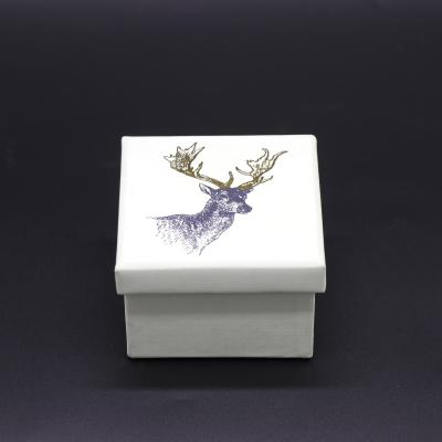 China Luxury Jewelry Packaging Custom Logo Printed Small Cardboard Ring Earring Paper Necklace Paper Jewelry Gift Box Jewelry Packaging Box White Jewelry Box for sale