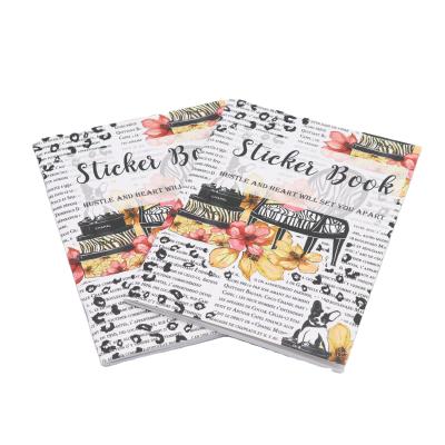 China Sticker Collecting High Quality Custom Printed DIY Sticker Collection Blank Book For Kids Reusable Silicone Release Sticker Paper Album for sale