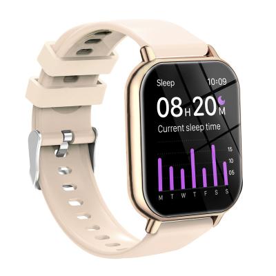 China New Blood Pressure Voice Encoder HD Voice Encoder Watch APP Control 2022 Call Wireless Smart Watch Heart Rate Smart Auxiliary Wristband for sale