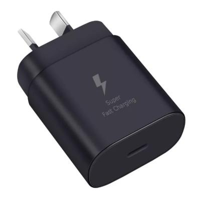 China Mobile Phone Home Charger 25W Palladium USB Fast Wall Charger Applies to American and European Standard Type-C Android Wall Charger for sale