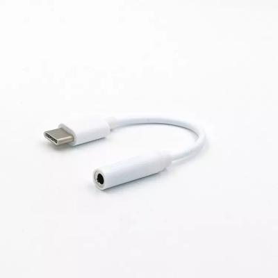 China Mobile Phone Earphone Jack Converter USB Type C to 3.5mm USB-C Female Type AUX Adapter. C Digital Headphone Jack Earphone Cable for Android for sale