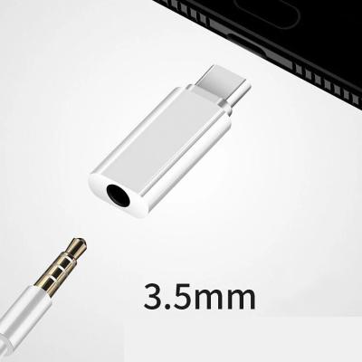 China LAPTOP Type-C to 3.5mm Cable USB Type-C Jack Converter Earphone Audio Adapter to 3.5 mm aux cable. earphone for android for sale