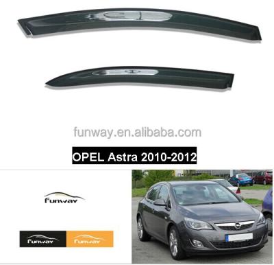 China Sports CAR DOOR SUNVISOR HOOD DEFLECTOR FOR OPEL Astra J 2009 USE for sale