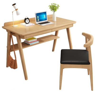 China Fashionable nordic simple modern home use high quality solid wood writing computer table office children computer desk chairs home office desk for sale