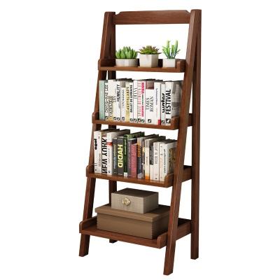 China Children's Book Shelves Ladder 5 Tier Bookshelf Shaped One Multi-Storey Wooden Stable Stable Modern Creative Useful Bookshelf Bookshelf for sale