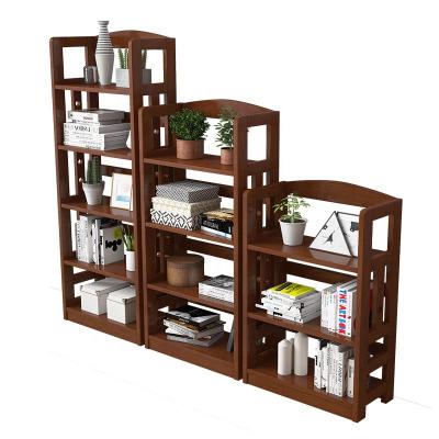 China H-Type Multi-Storey Living Room Book Shelves Cabinet 5 Tier Cabinet Shelf Special Hot Selling Wooden Bookcases for sale