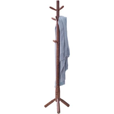 China (Others) Adjustable Guaranteed Free Standing Wooden Tree Hanger Floor Quality Tree Hook Coat Racks Holding Coat Rack for sale