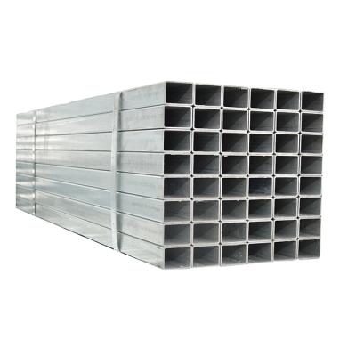 China Factory Galvanized Hollow Section Square Steel Pipes For Shelter Structure Rectangular for sale