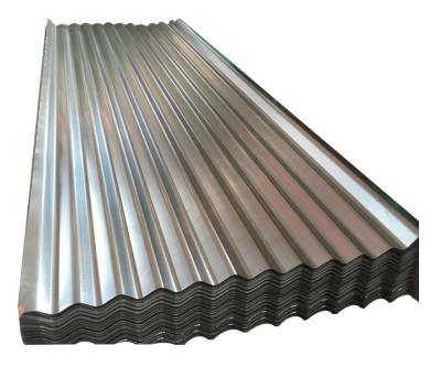 China Traditional SPCC Corrugated Sheet Metal Galvanized Corrugated Sheets Backer Plate For Roofing for sale