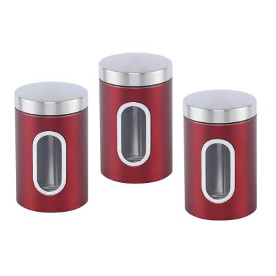 China Freshness Keeping Christmas Canister Set Accessory Coffee Tea for sale