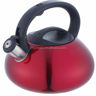 China Sustainable Daily Use Product Custom Modern Stainless Steel Whistling Kettles for sale