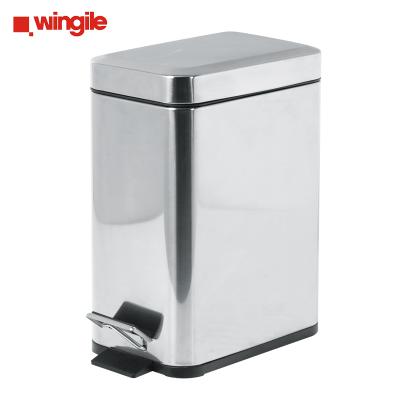 China Sustainable 5L Rectangle Bin With Sort End for sale