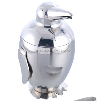 China Stainless Steel Penguin Shape Sustainable Ice Bucket for sale