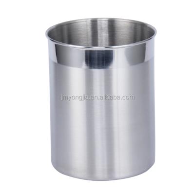 China Sustainable Single Wall Stainless Steel Ice Bucket for sale