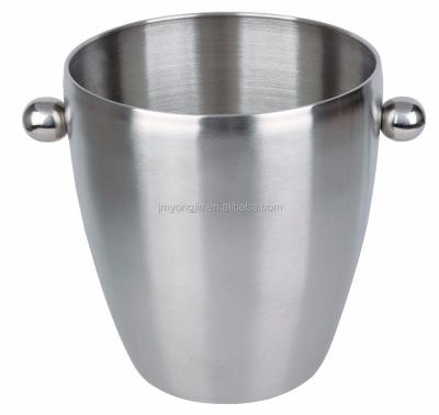 China Sustainable Stainless Steel Y Shape Disposable Ice Bucket for sale