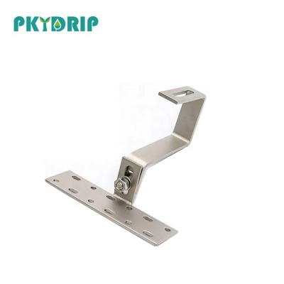 China Tile Roof Industry Glazed Aluminum Photovoltaic Hook Bracket for sale