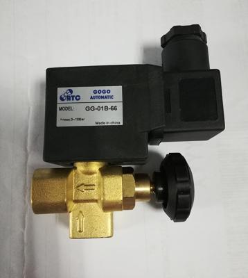 China 2/2 Way NC Brass Steam Valve With Flow Adjust High Temperature Solenoid Valve for sale