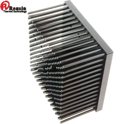 China Led Lighting Diverse Radiator 120W Straight Heatsink 125X125mm Vero 29 Colored For Led Grow Light for sale