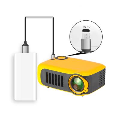 China Amazon Smart Built-in Speakers Hot Sales 3D 4K Mini WiFi Led Mobile Portable Video Projector a2000 800 Lumens, Supporting 1080p LCD Cinema Video for sale