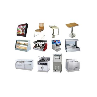 China Easily Assembled KFC Burger Fast Food Restaurant Kitchen Equipment (Full Set Supply, CE Approval) for sale