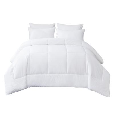 China Hotel Nondisposable Linen Series Custom White Hotel Comforter For Hotel Bedding Set for sale