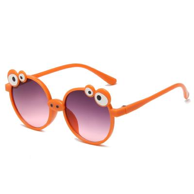 China Fashion Sunglasses Fashion Cartoon Sun Glasses Baby Glasses Party Round Cute Anti UV Children Glasses Summer Sunscreen Child for sale