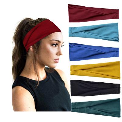 China Lightweight Portable Running Fitness Yoga Dance Headband Marathon Sport Lightweight Durable Running Headband Breathable Headband for sale