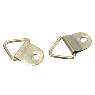 China Heavy Industry 100 pcs. Picture Hooks Picture Hanger D-Rings Hanger 22*10 mm for sale