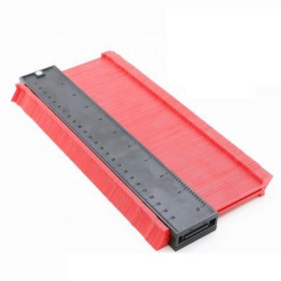 China Metal Thickness Gauge Cutout Gauge 10 Inch Profile Gauge Ruler Cutout Duplicator For Accurate Measurement Tiling Marking Laminate Wood Tool for sale