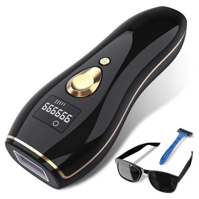 China Whitening Portable IPL Laser Hair Removal Machines Mini Laser Intelligent Hair Removal Machine for sale